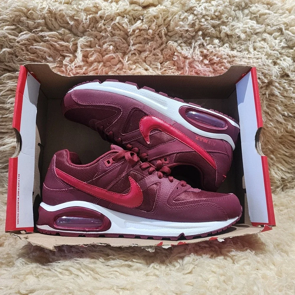 New Nike Air Max Command Men's 9.5 Women's 11 Team Red 629993661 W/box - Picture 9 of 11